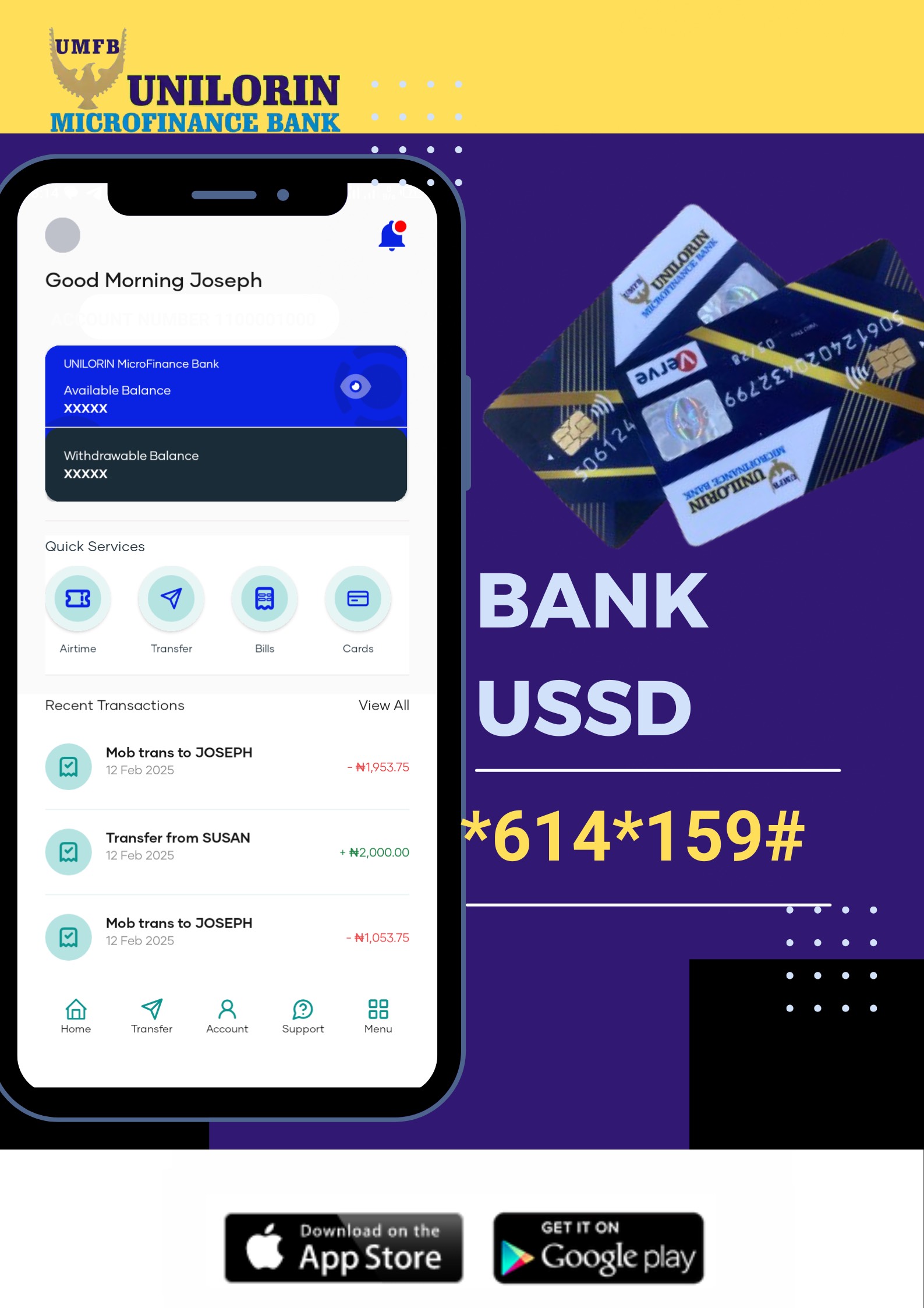 Unilorin MFB Mobile Application